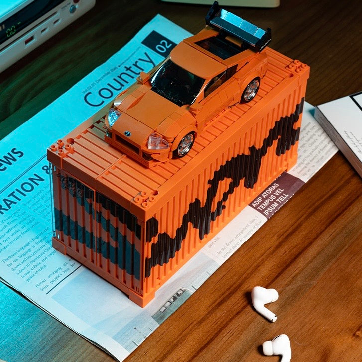 Brick MOC Toyota Supra A80 - Brick Car Merchant