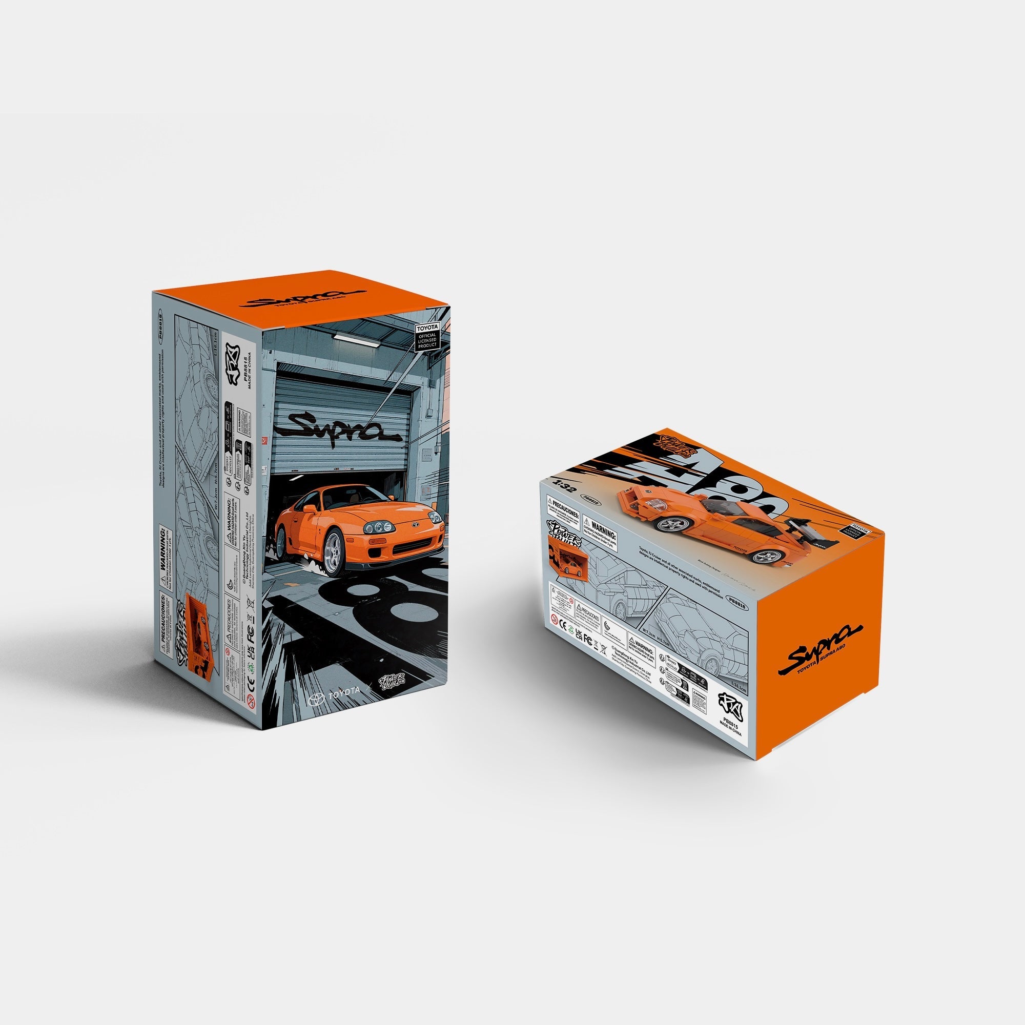 Brick MOC Toyota Supra A80 - Brick Car Merchant