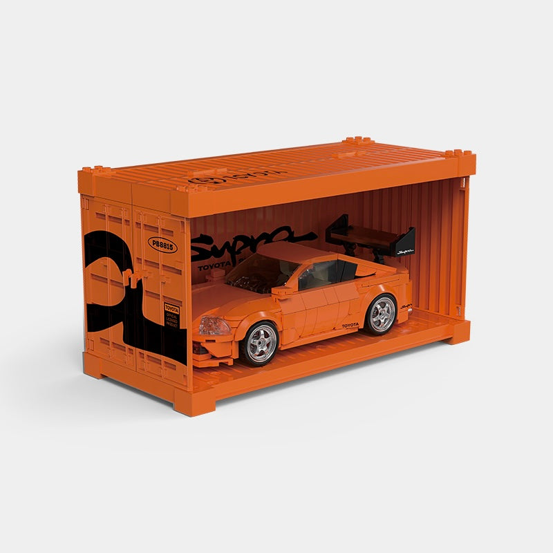 Brick MOC Toyota Supra A80 - Brick Car Merchant