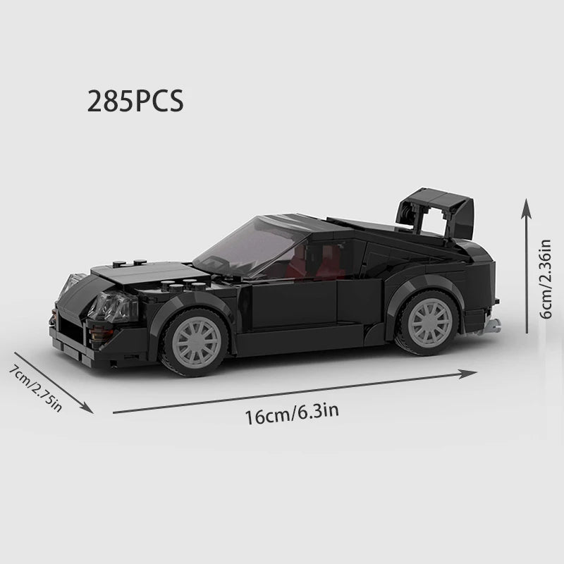 Brick MOC Toyota Supra Mk4 - Brick Car Merchant