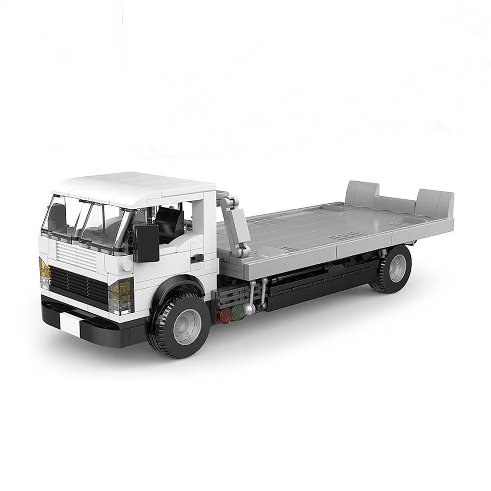 Brick MOC Transport Trailer | 481pcs - Brick Car Merchant
