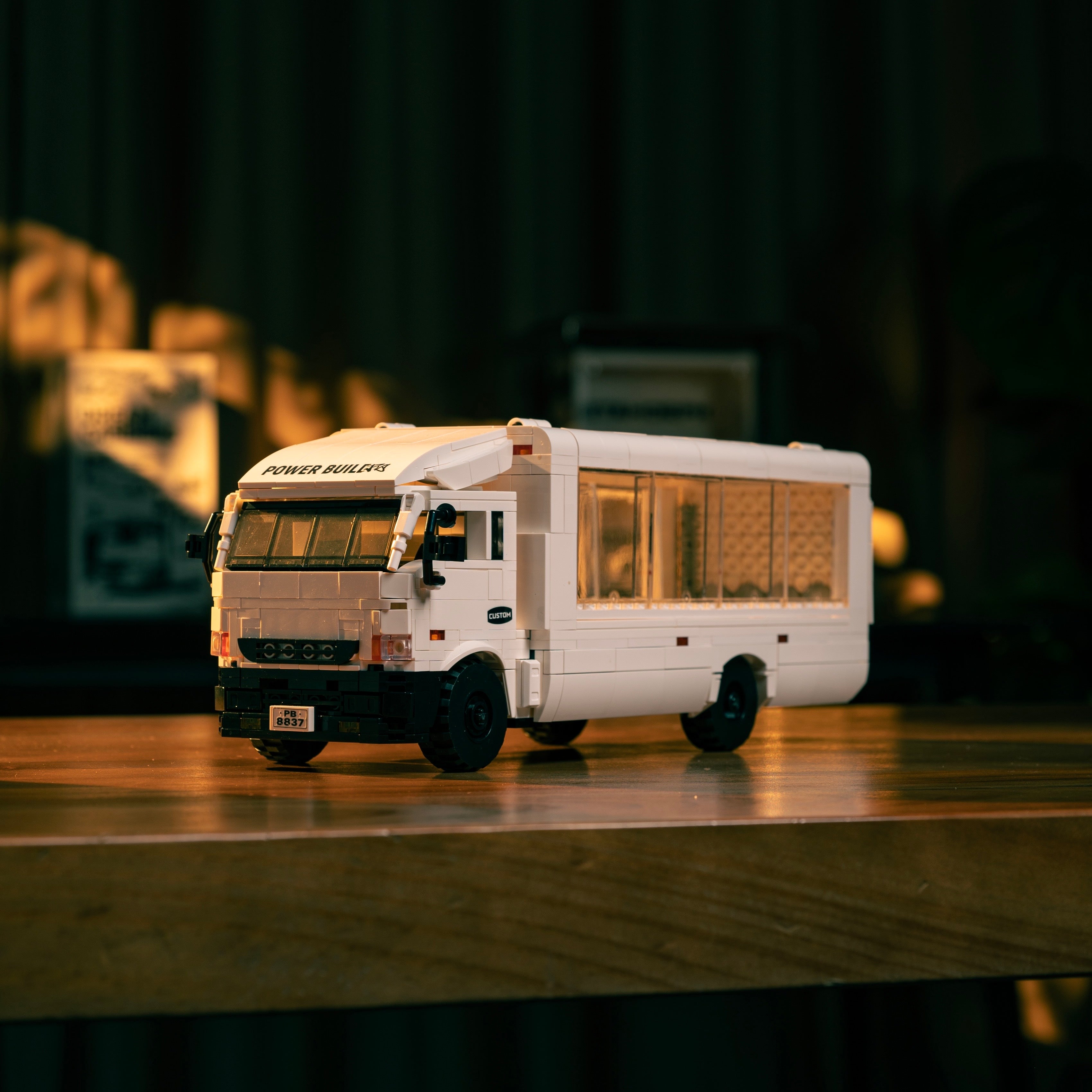 Brick MOC Transporter Truck - Brick Car Merchant