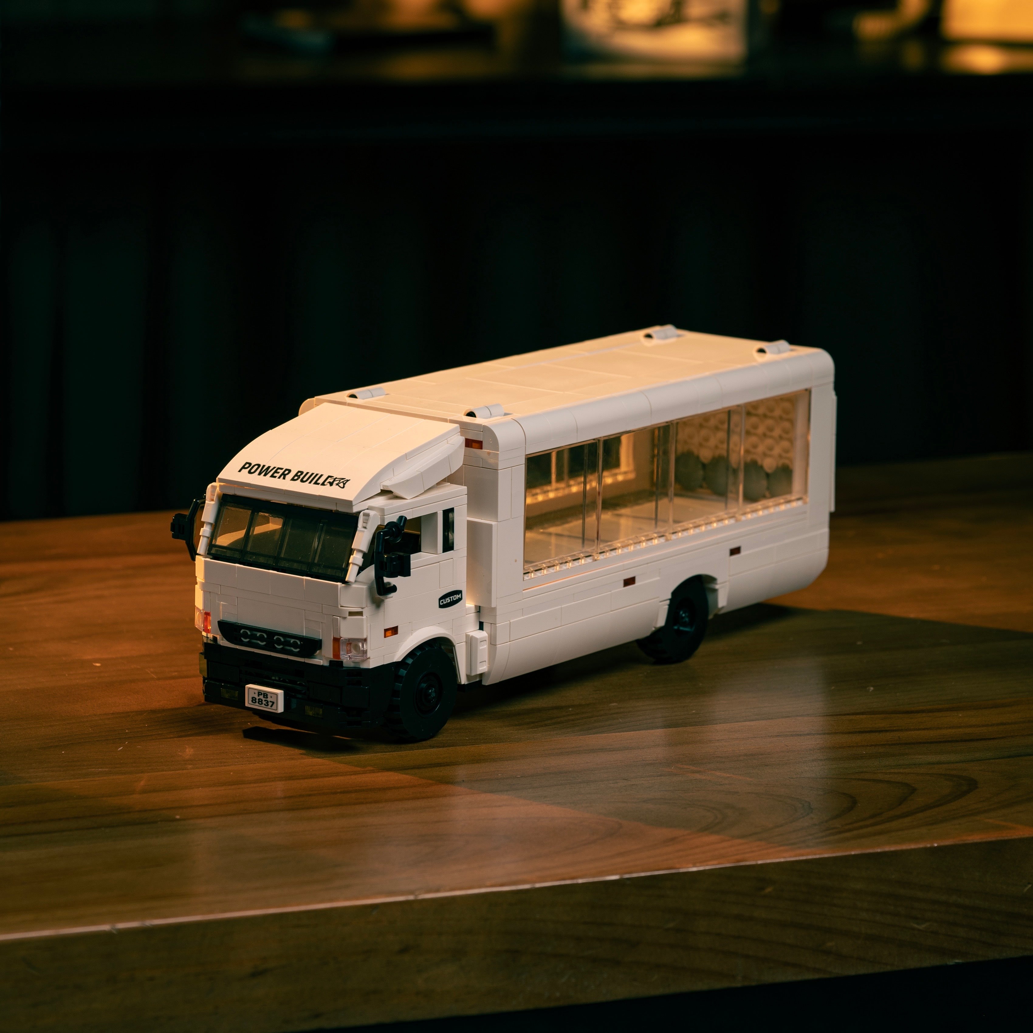 Brick MOC Transporter Truck - Brick Car Merchant