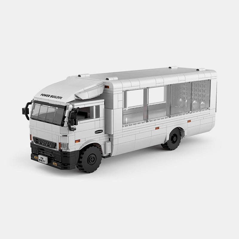 Brick MOC Transporter Truck - Brick Car Merchant