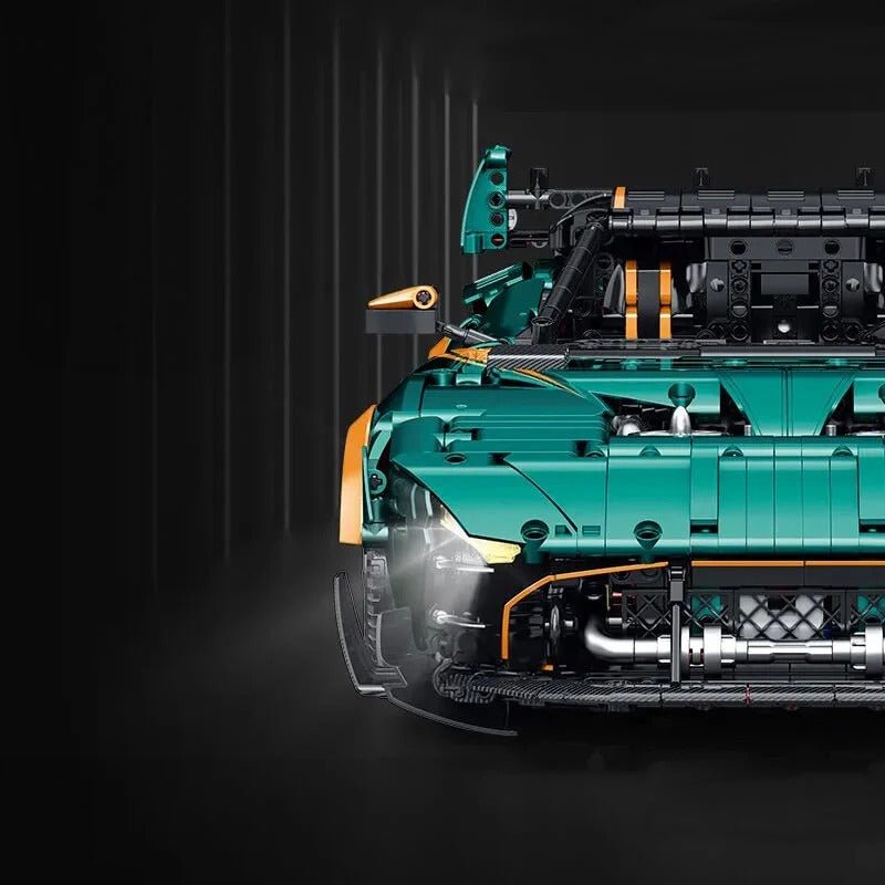 Brick MOC Turbocharged Vantage V12 Grand Tourer | 3793pcs - Brick Car Merchant