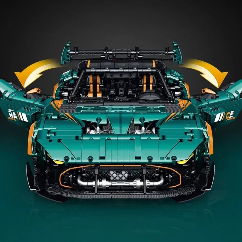 Brick MOC Turbocharged Vantage V12 Grand Tourer | 3793pcs - Brick Car Merchant