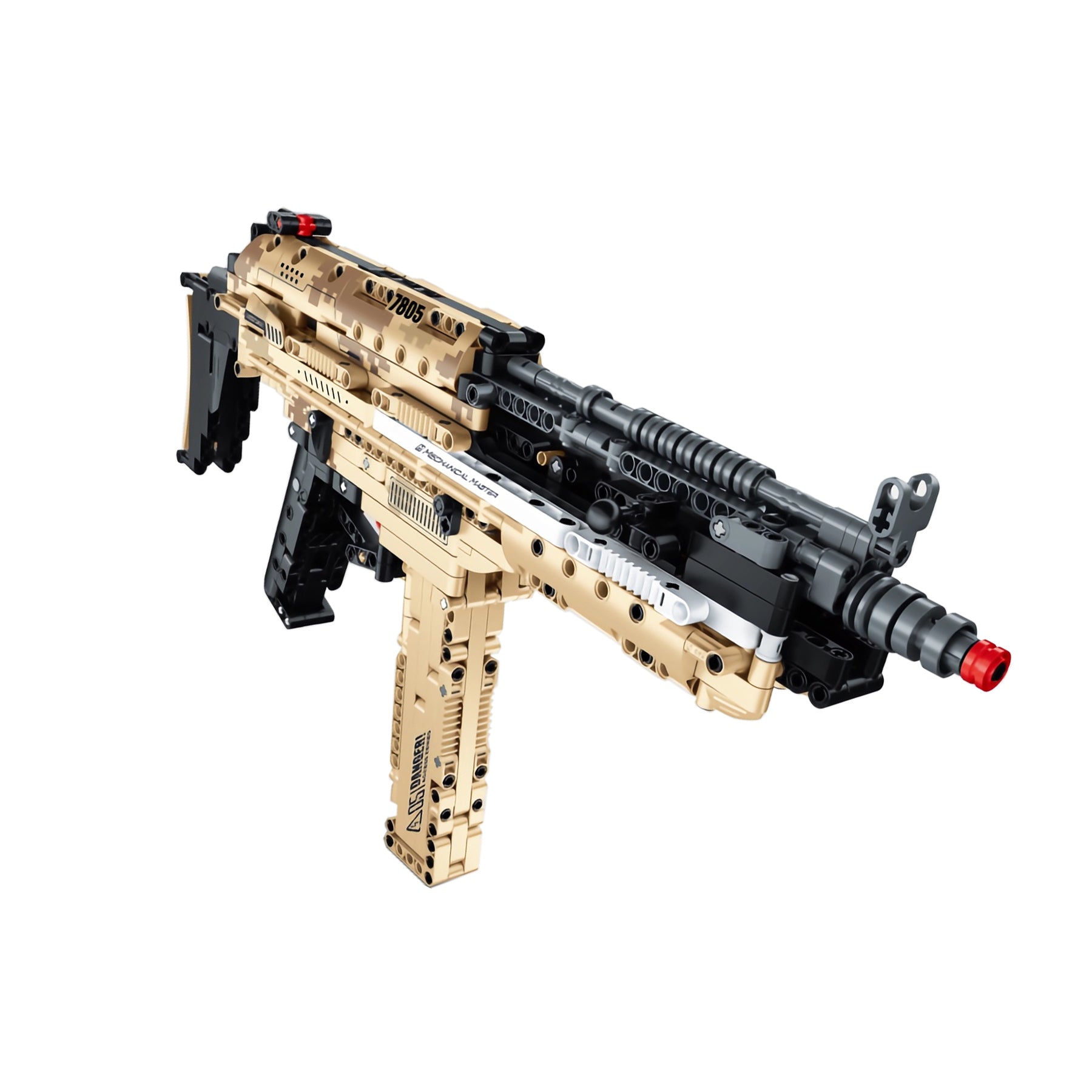 Brick MOC UMP5 Submachine - Brick Car Merchant