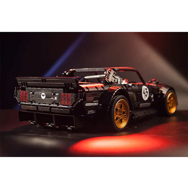 Brick MOC Ultimate 1400 BHP Drifter | Remote Control, Light Features, 3145 pcs - Brick Car Merchant