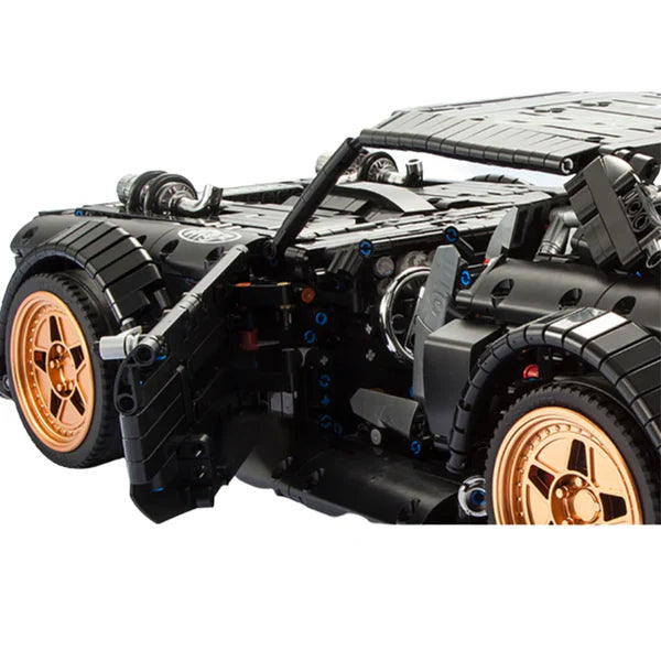 Brick MOC Ultimate 1400 BHP Drifter | Remote Control, Light Features, 3145 pcs - Brick Car Merchant