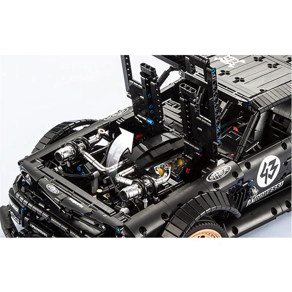 Brick MOC Ultimate 1400 BHP Drifter | Remote Control, Light Features, 3145 pcs - Brick Car Merchant