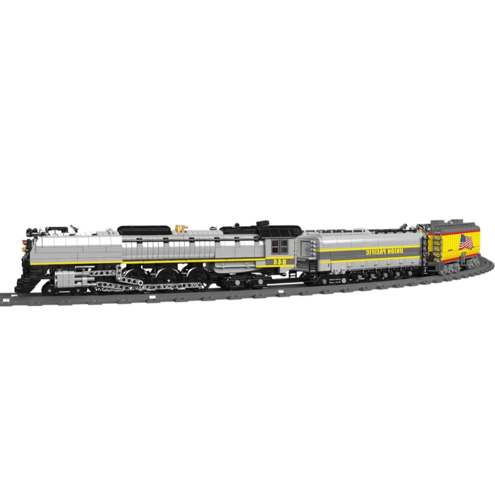 Brick MOC Union Pacific 844 Locomotive | 3358pcs - Brick Car Merchant