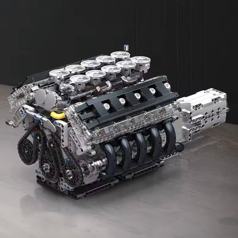 Brick MOC V10 Naturally Aspired JDM | 1833pcs - Brick Car Merchant