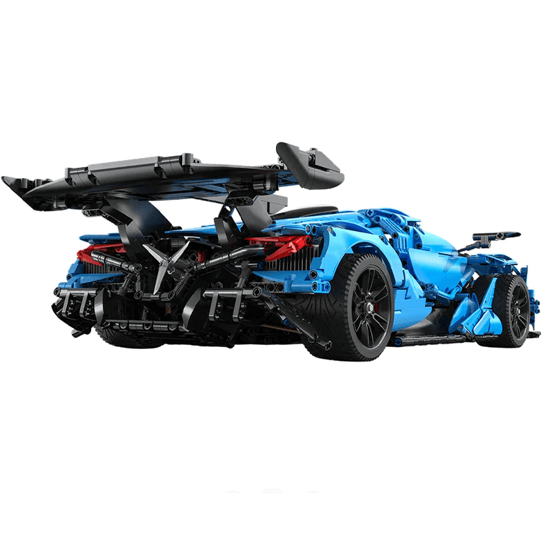 Brick MOC V12 Intensa Track-Only Hypercar | 3864pcs - Brick Car Merchant