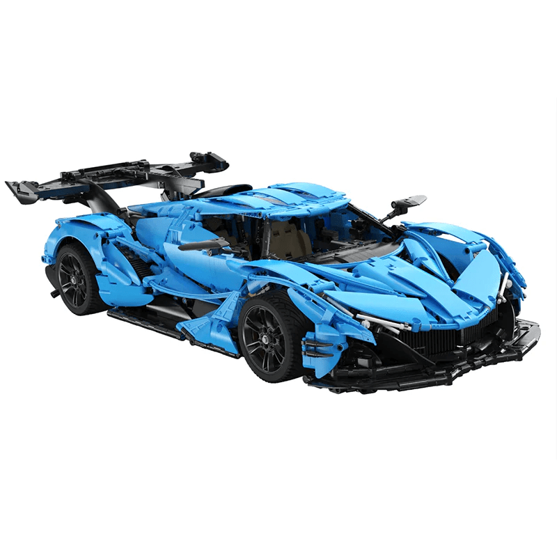Brick MOC V12 Intensa Track-Only Hypercar | 3864pcs - Brick Car Merchant