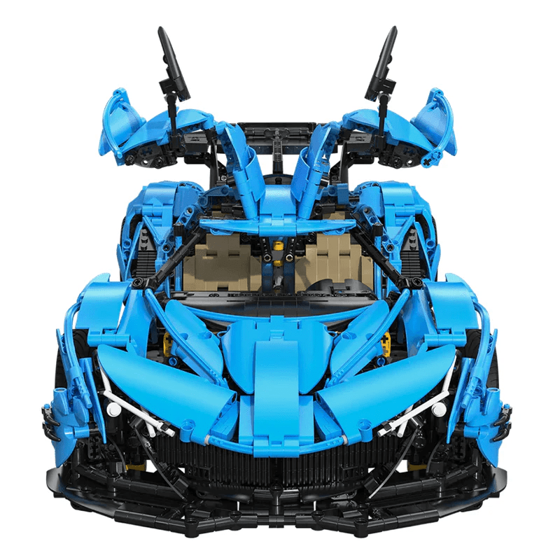 Brick MOC V12 Intensa Track-Only Hypercar | 3864pcs - Brick Car Merchant