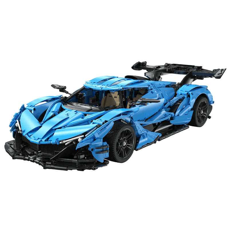 Brick MOC V12 Intensa Track-Only Hypercar | 3864pcs - Brick Car Merchant