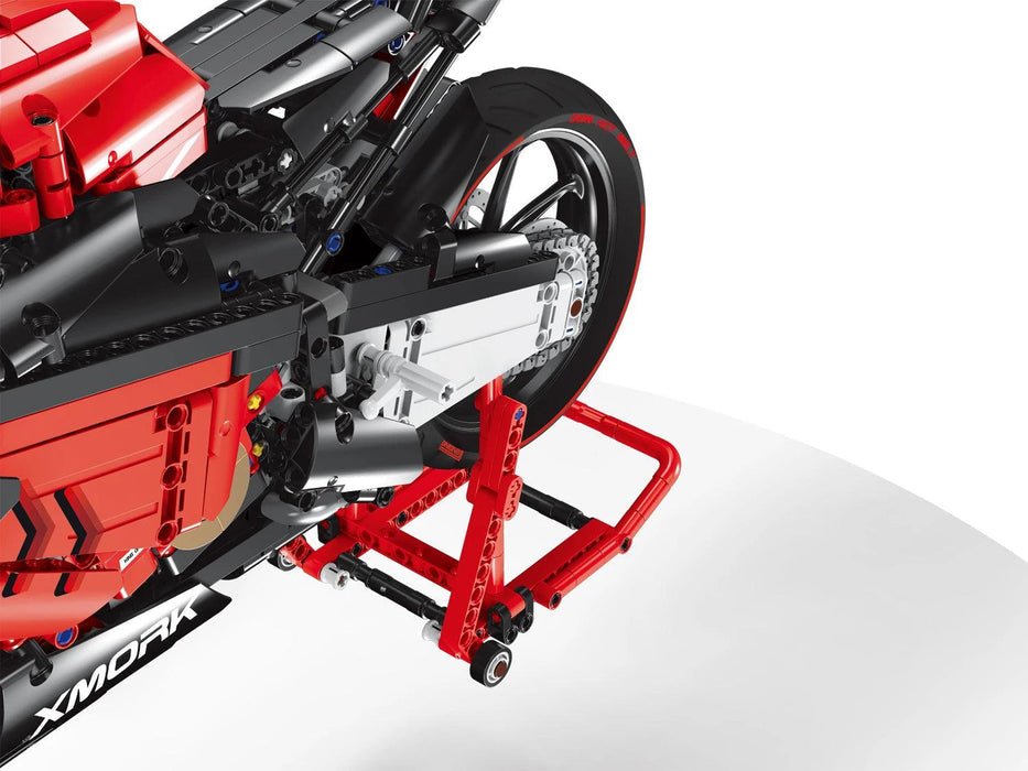 Brick MOC V4 Streetfighter Superbike | 2008pcs - Brick Car Merchant