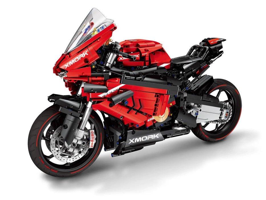 Brick MOC V4 Streetfighter Superbike | 2008pcs - Brick Car Merchant