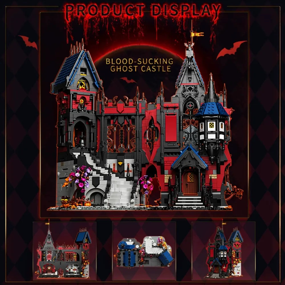 Brick MOC Vampire Draculas Castle | 3900pcs - Brick Car Merchant