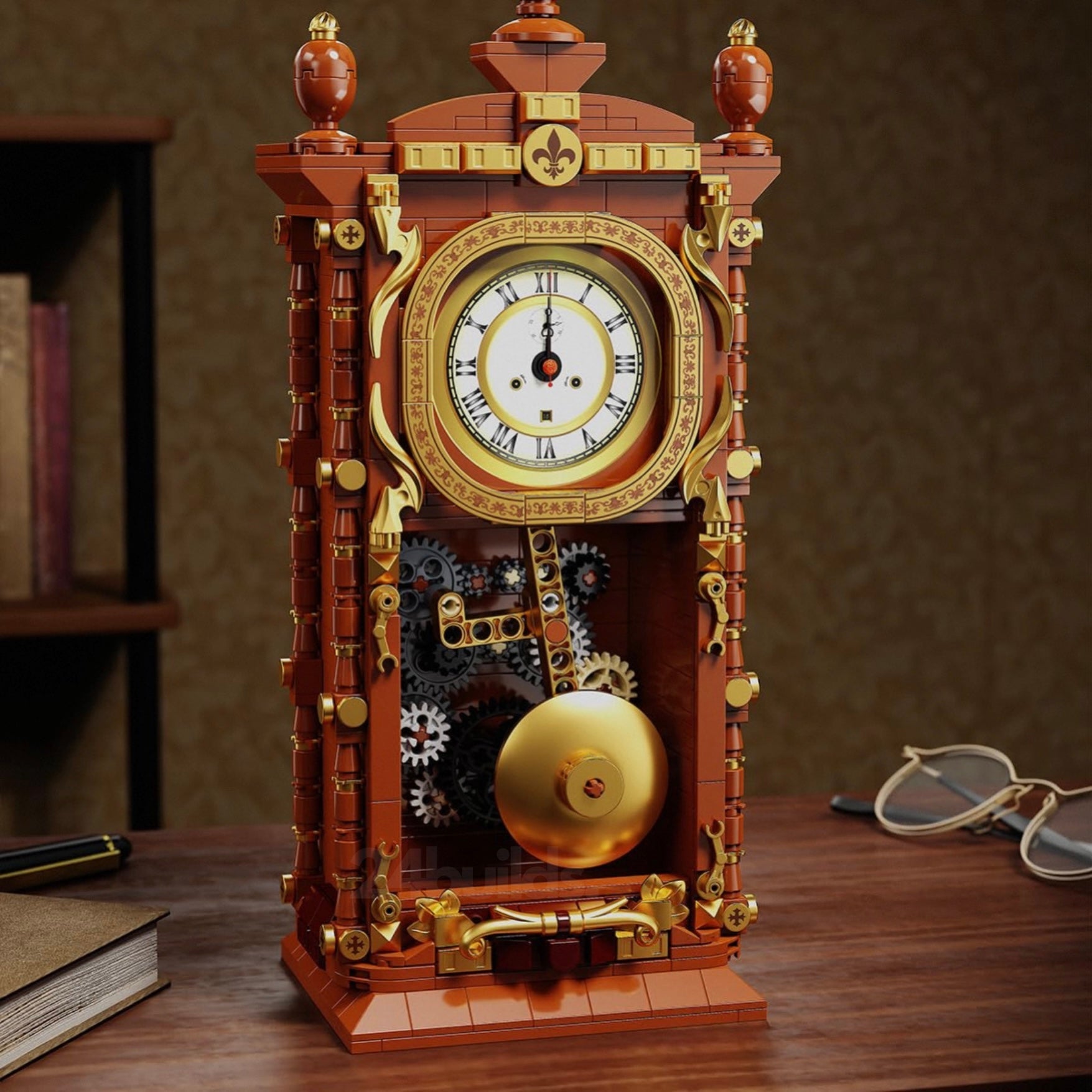 Brick MOC Vintage Clock | 752pcs - Brick Car Merchant