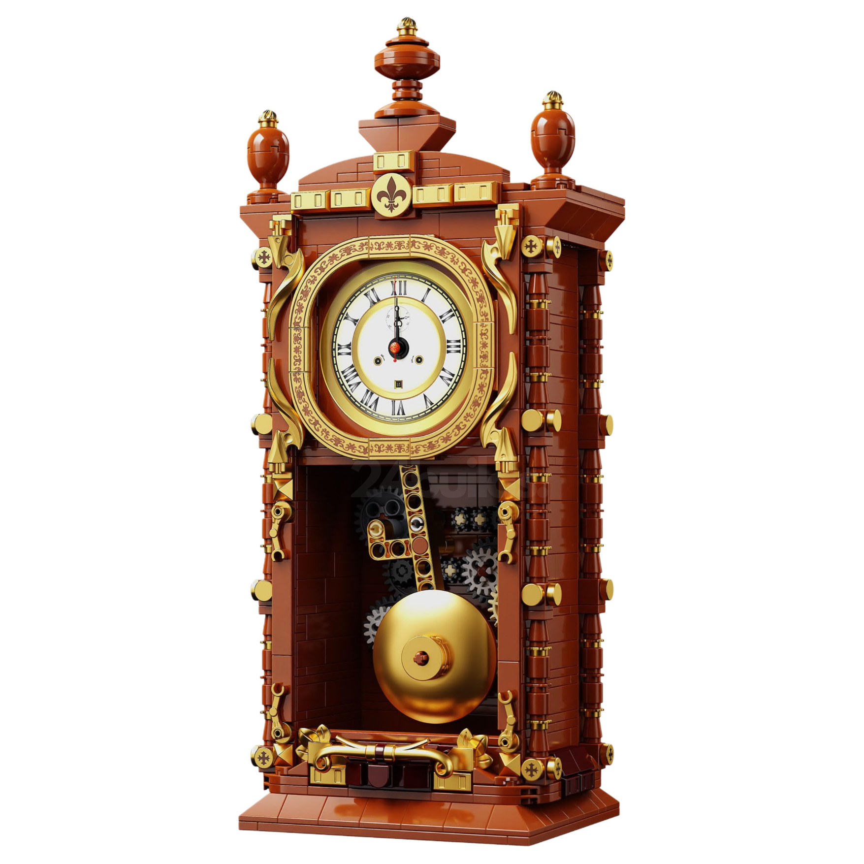 Brick MOC Vintage Clock | 752pcs - Brick Car Merchant