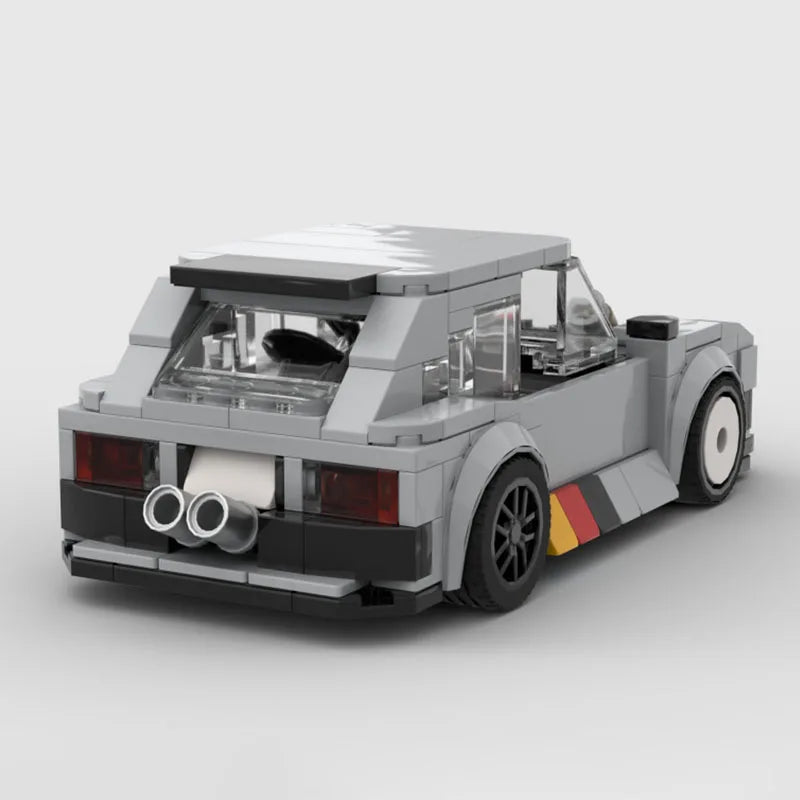 LEGO MOC Volkswagen Golf GTI Mk1 - Brick Car Merchant