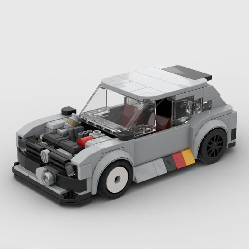 Brick MOC Volkswagen Golf GTI Mk1 - Brick Car Merchant