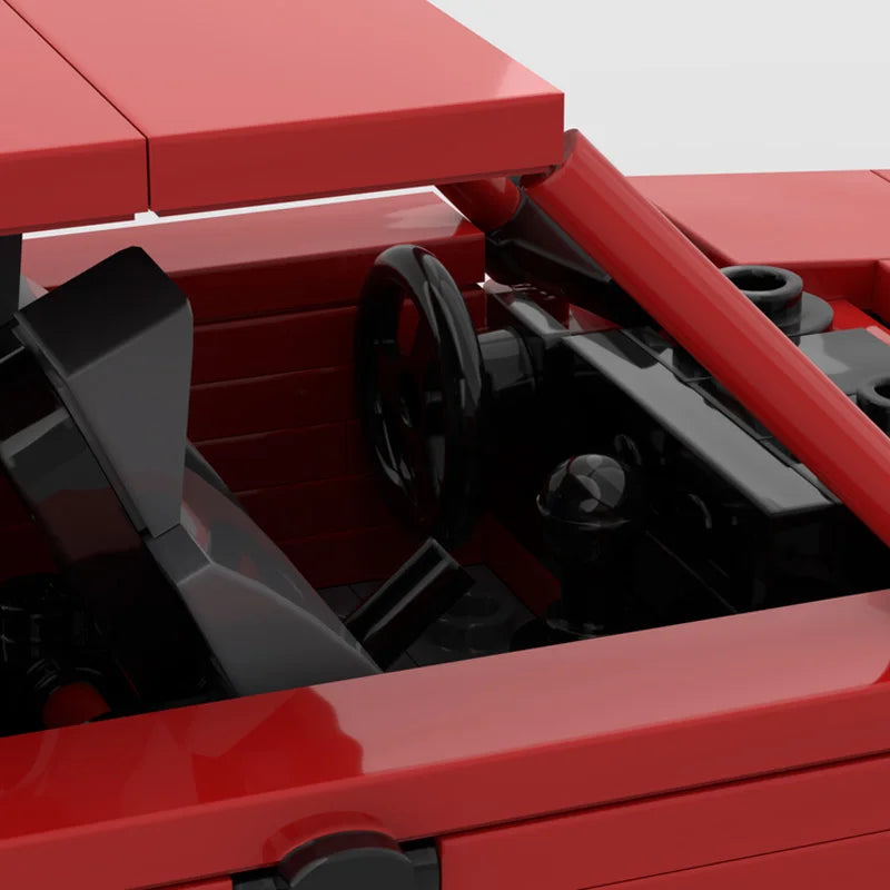 Brick MOC Volkswagen Golf GTI Mk2 - Brick Car Merchant