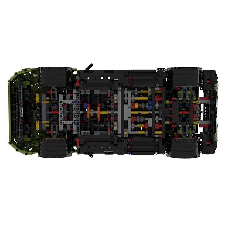 Brick MOC Volkswagen Golf R | Opening Features, Detailed Interior, Realistic Model, 3696 pcs - Brick Car Merchant