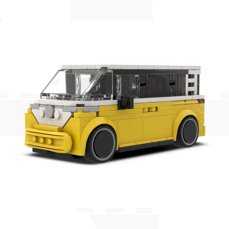 Brick MOC Volkswagen ID Buzz - Brick Car Merchant
