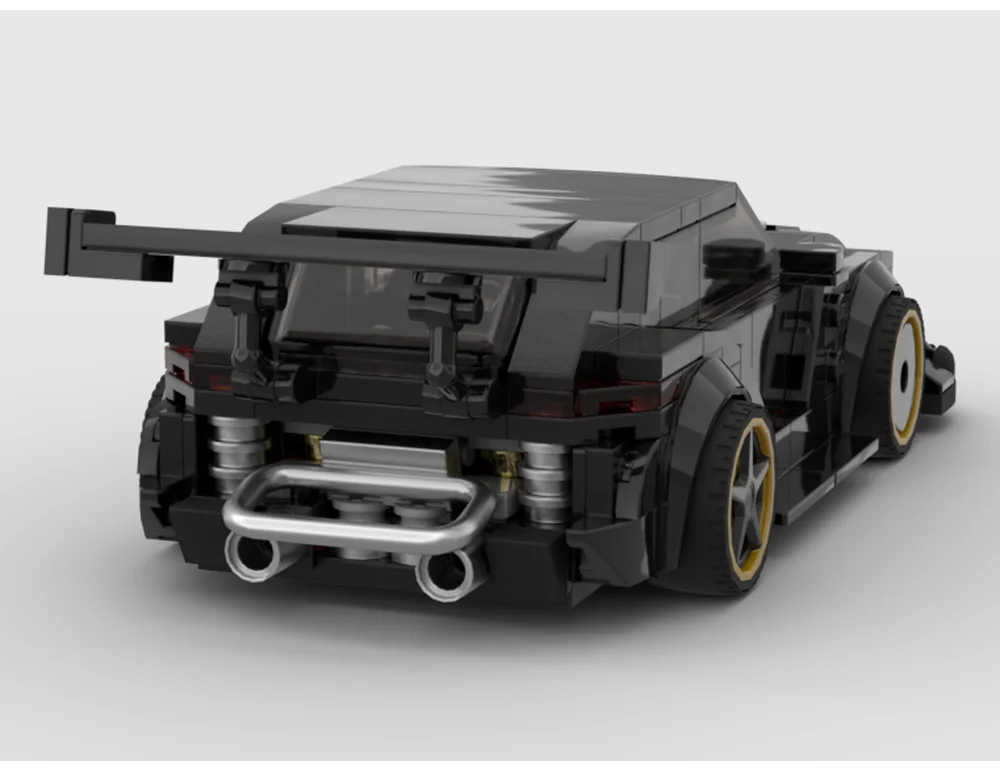 Brick MOC Volkswagen Scirocco - Brick Car Merchant