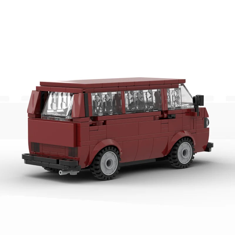Brick MOC Volkswagen T3 Camper Van - Brick Car Merchant