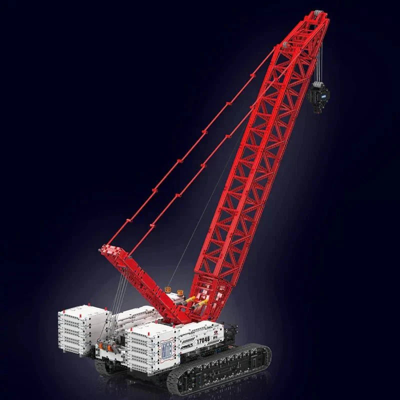 Brick MOC Wacker 16000 Crawler Crane Advanced | 4494pcs - Brick Car Merchant