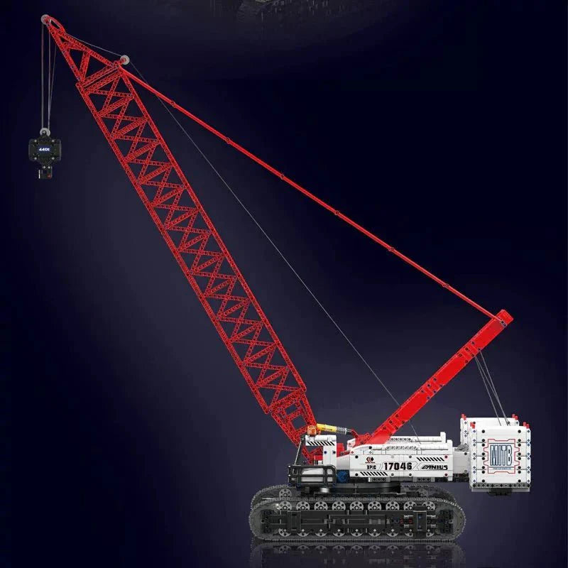 Brick MOC Wacker 16000 Crawler Crane Advanced | 4494pcs - Brick Car Merchant