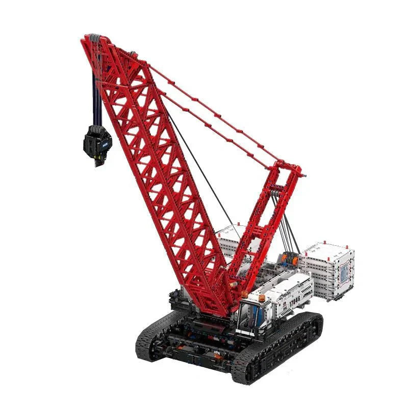 Brick MOC Wacker 16000 Crawler Crane Advanced | 4494pcs - Brick Car Merchant