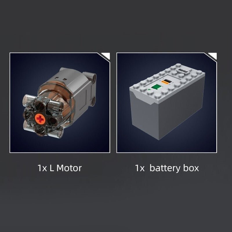 LEGO MOC Aero Propulsion Engine Kit | 1147pcs - Brick Car Merchant