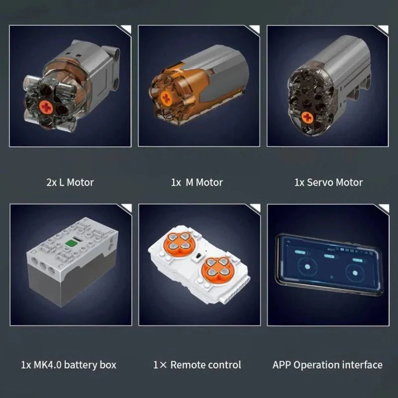 LEGO MOC ATV Fire Rescue Unit | 2100pcs - Brick Car Merchant