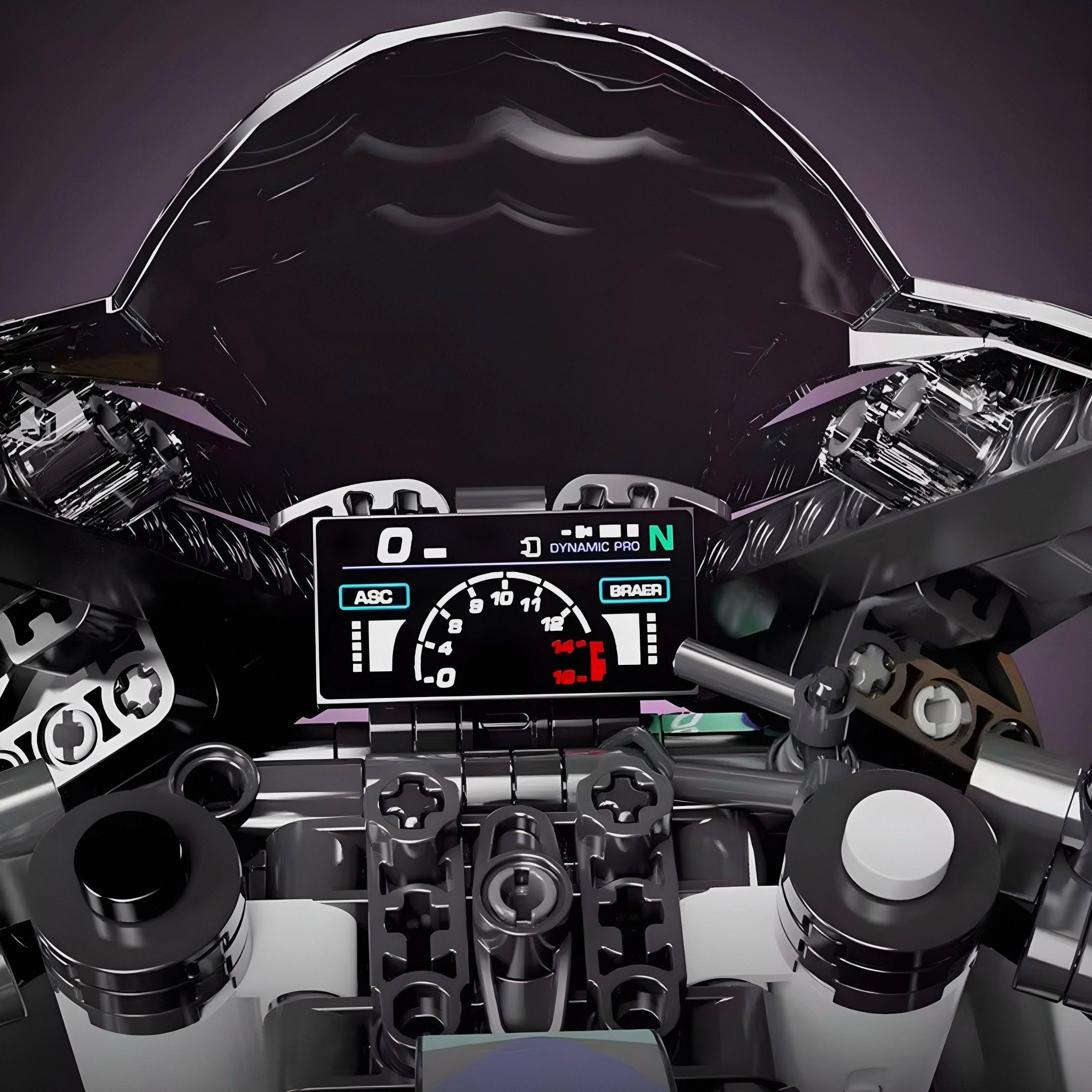 LEGO MOC BMW S1000RR Cyberpunk | 2078pcs - Brick Car Merchant