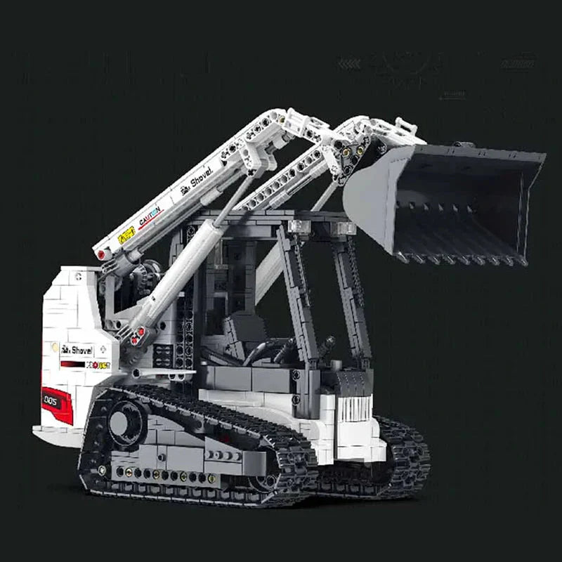 LEGO MOC Compact Skid-Steer Loader | 1366pcs - Brick Car Merchant