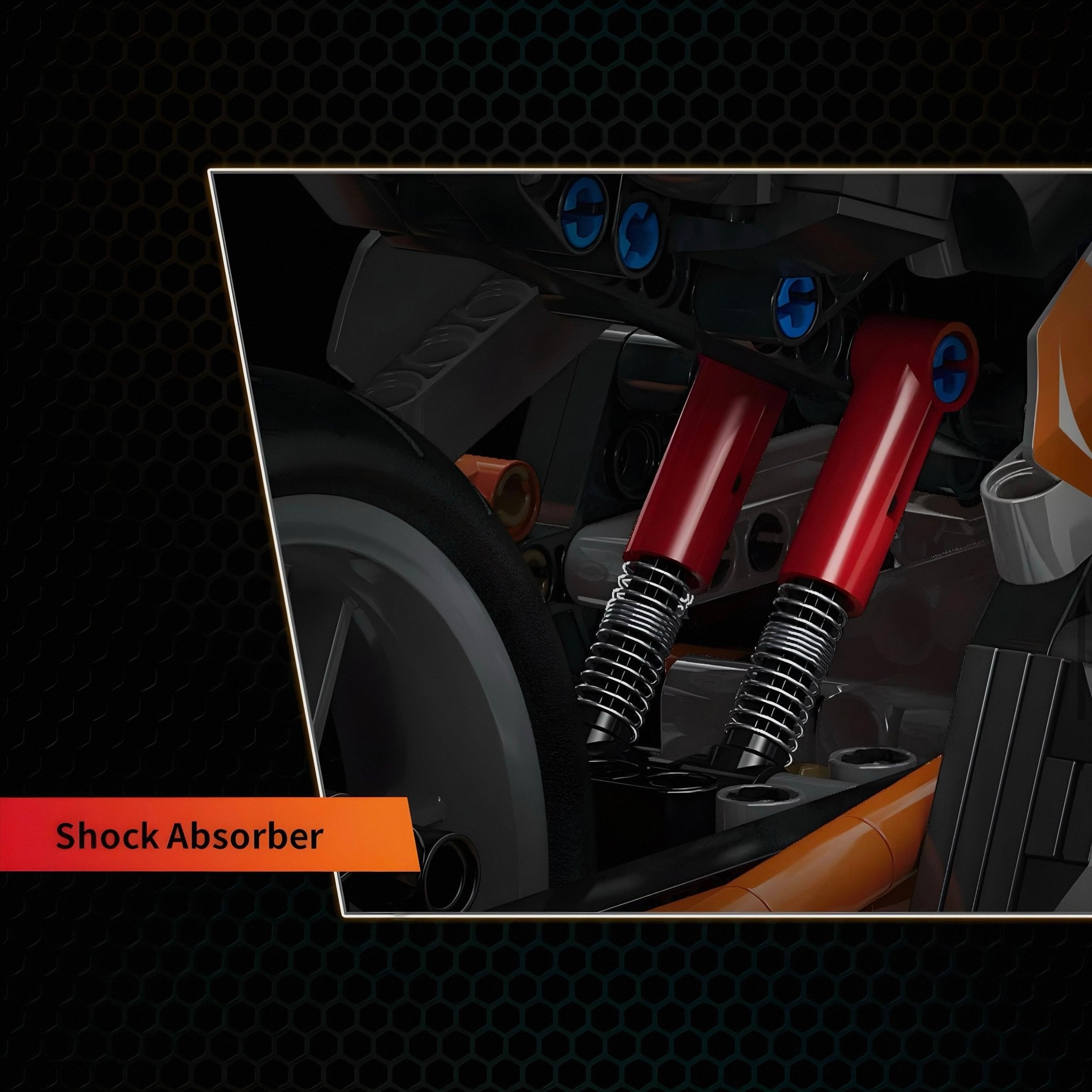 LEGO MOC 2021 Sport Touring Trike | 1228pcs - Brick Car Merchant