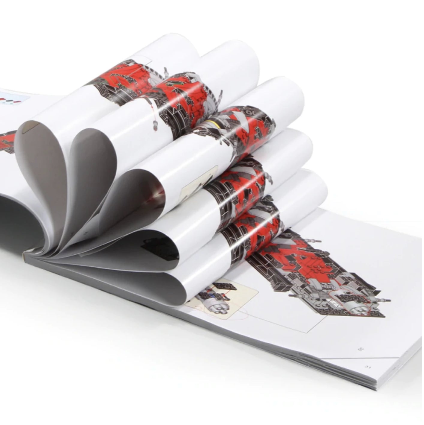 LEGO MOC Christmas Train Set | 2821pcs - Brick Car Merchant