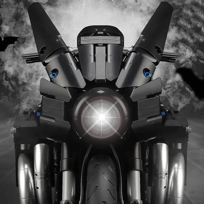 LEGO MOC Stealth Shadow Street Bike | 1980pcs - Brick Car Merchant