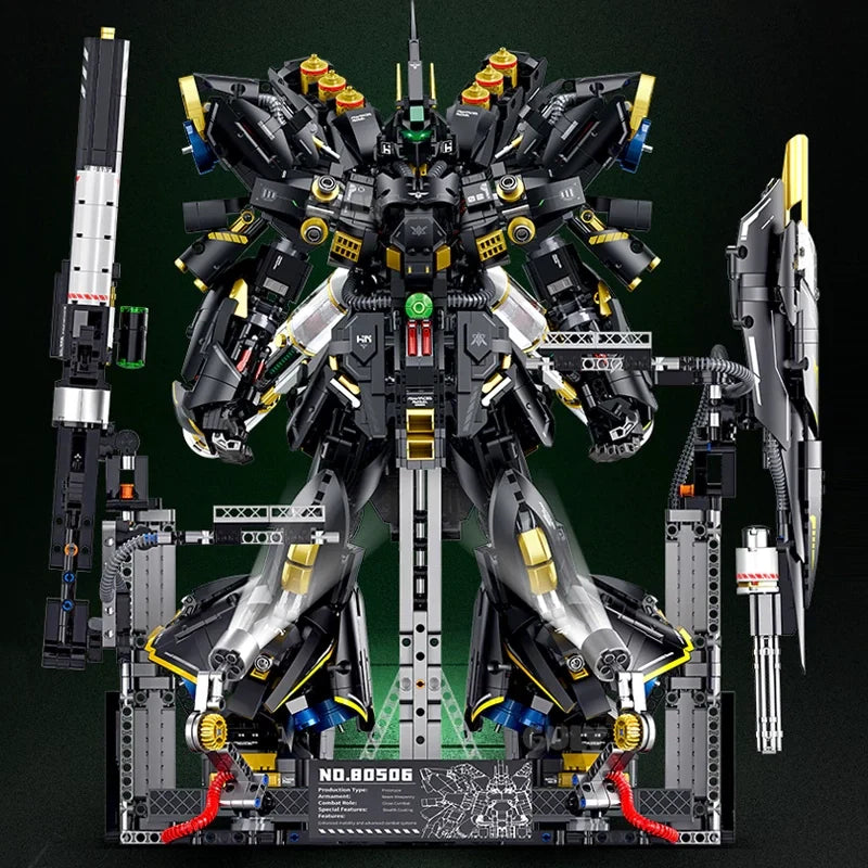 Brick MOC Warbound Omega Armoured Mecha | 3908pcs - Brick Car Merchant