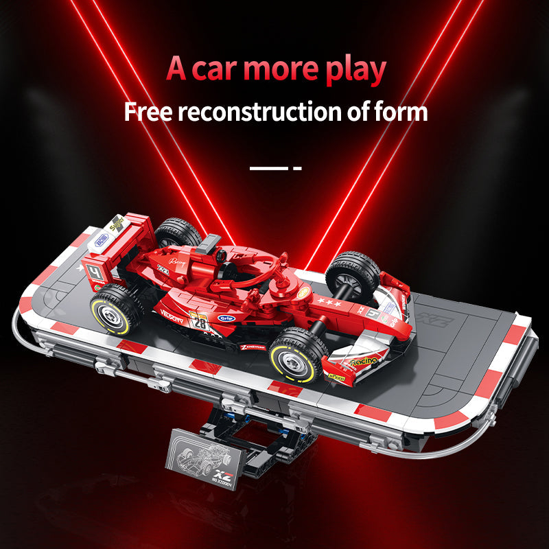 Brick MOC Ferrari F1 Redline 4 Edition | 402 pieces - Brick Car Merchant