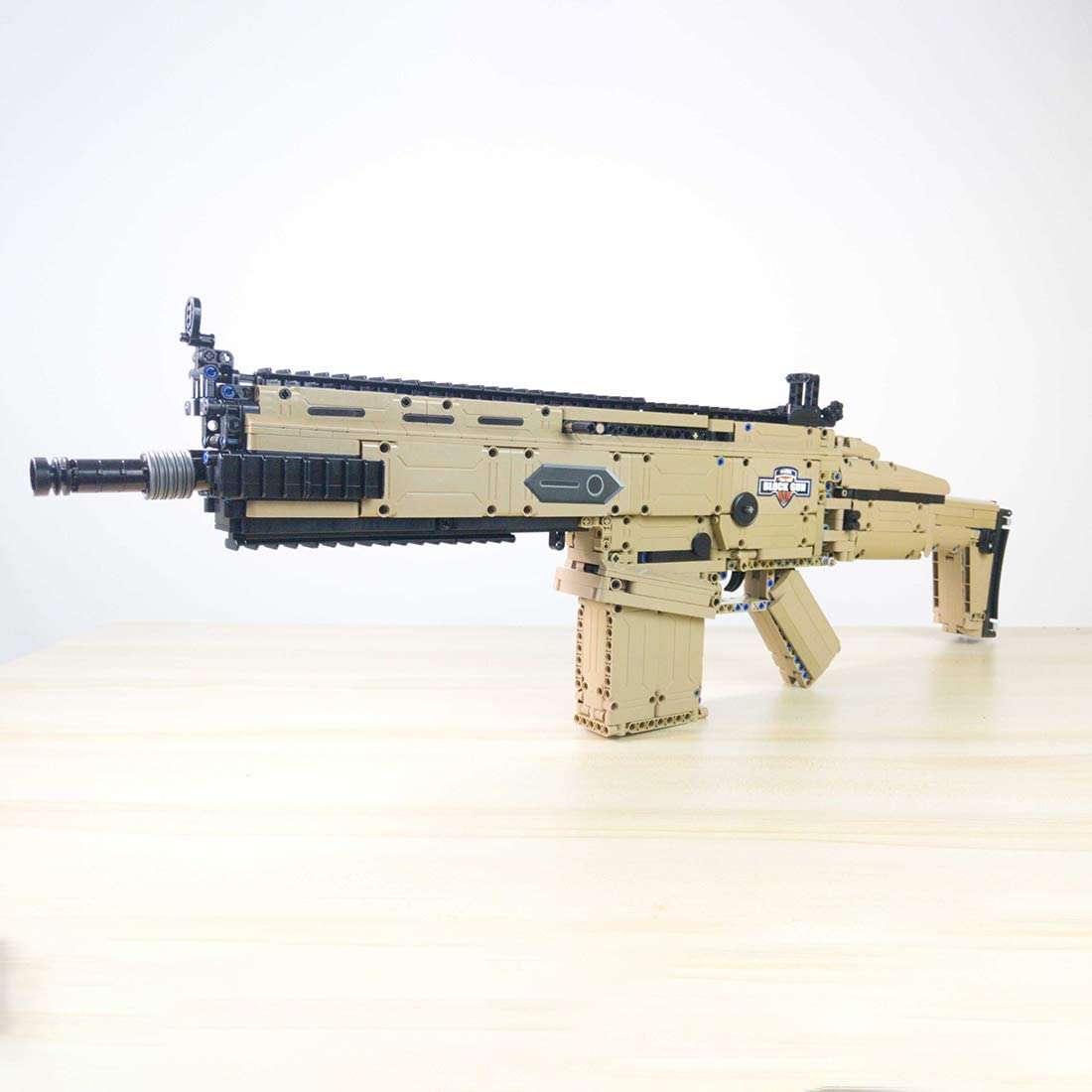 Brick MOC FN SCAR 17S | 1406pcs - Brick Car Merchant