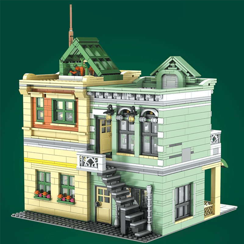 Brick MOC French Restaurant | 3095pcs - Brick Car Merchant