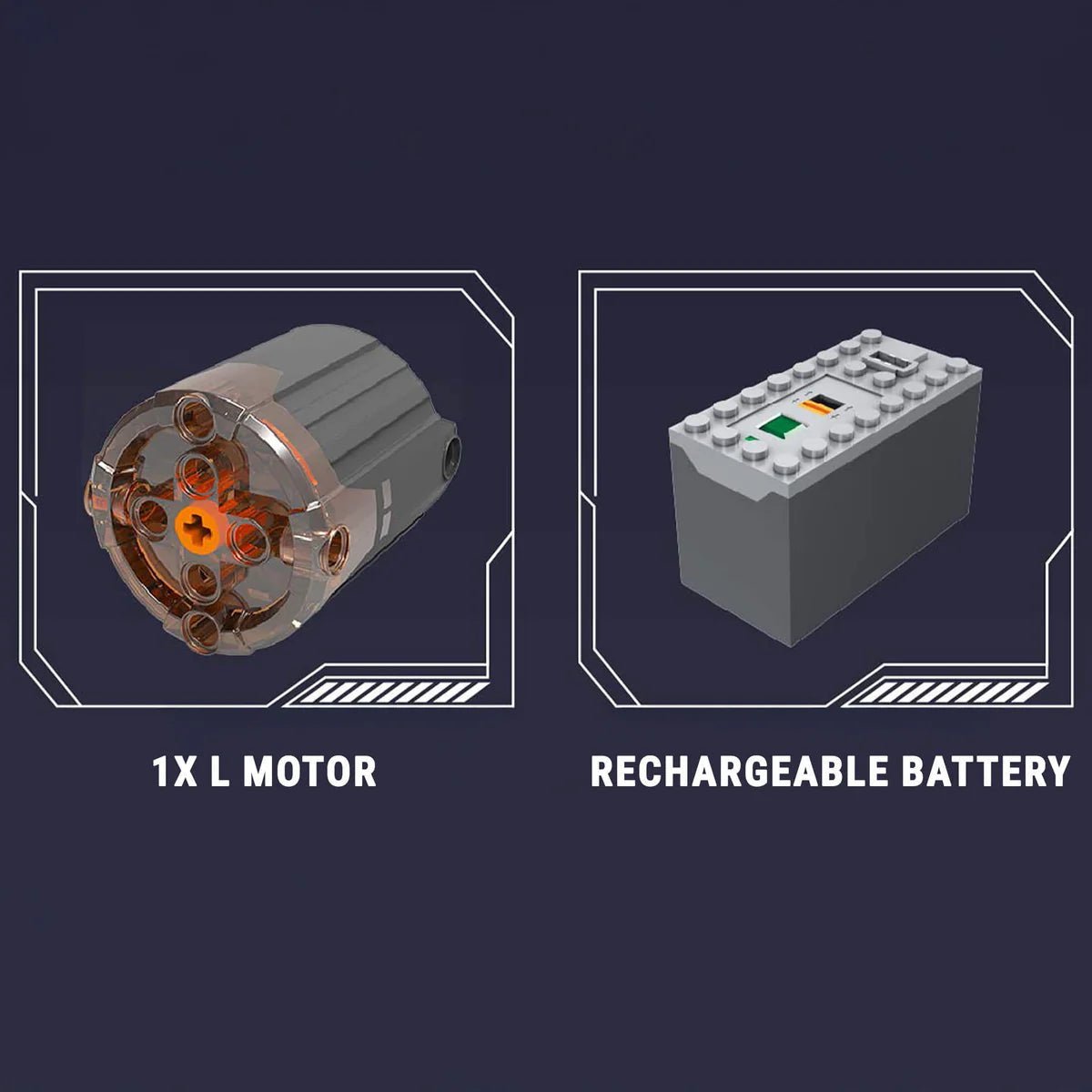 LEGO MOC Functional Flat 6 Boxer Engine | 2374pcs - Brick Car Merchant