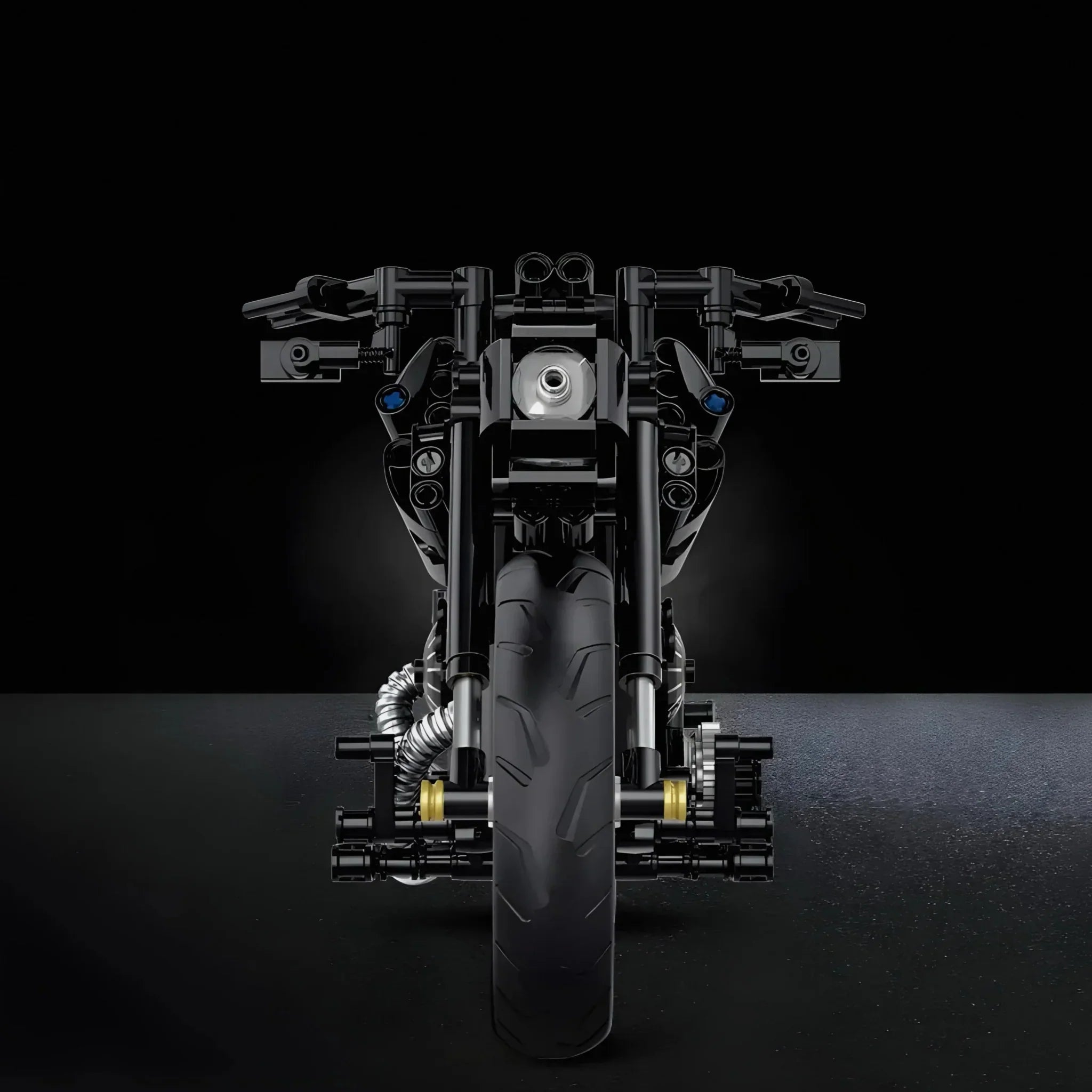 LEGO MOC Classic V-Twin Cruiser | 586pcs - Brick Car Merchant