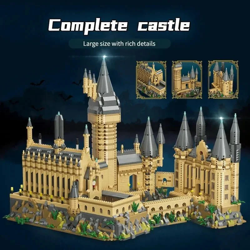 Brick MOC Hogwarts Magic School | 6369pcs - Brick Car Merchant