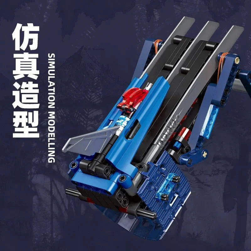 Brick MOC Ice Wolf Claw | 217pcs - Brick Car Merchant